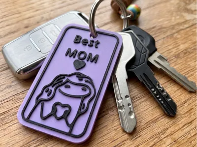 Keychain - Mother's Day - Best MOM