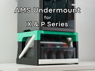 AMS Drawer for X/P-Series with Printed Slides