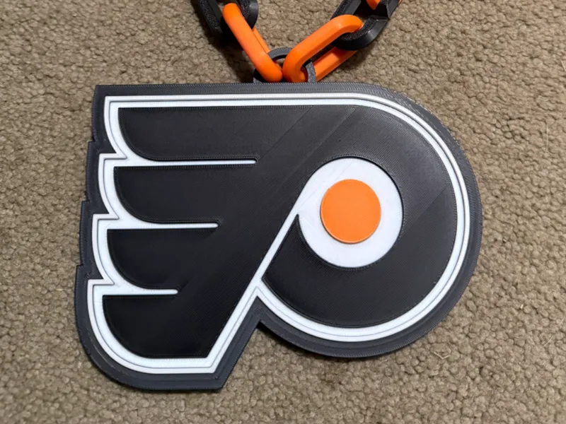 Philadelphia Flyers Oversized Necklace