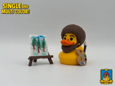Bob Ross Duck 