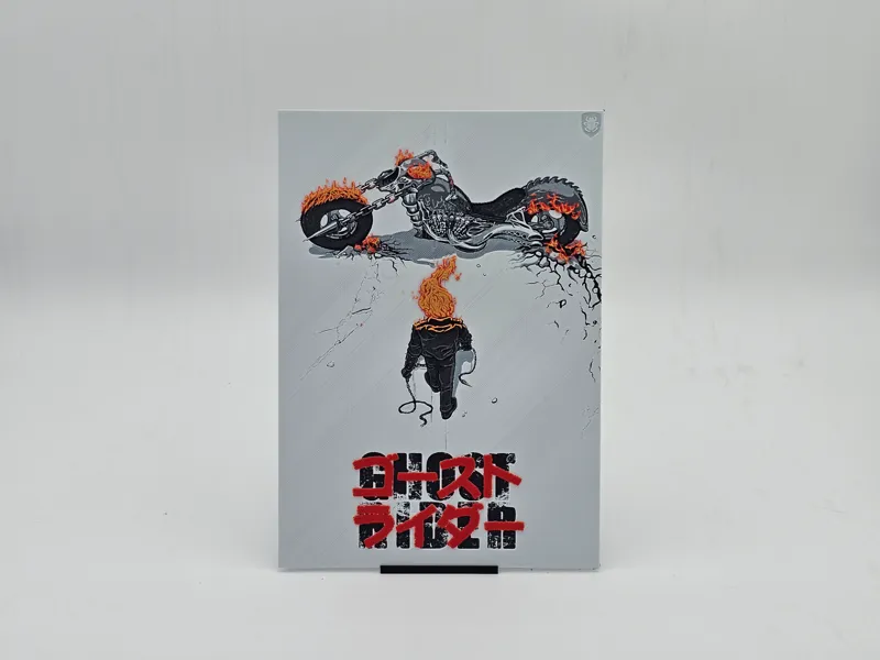 Ghost Rider Akira Poster Hueforge