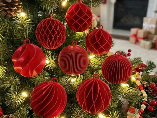 Modern Christmas ornaments  - baubles decoration