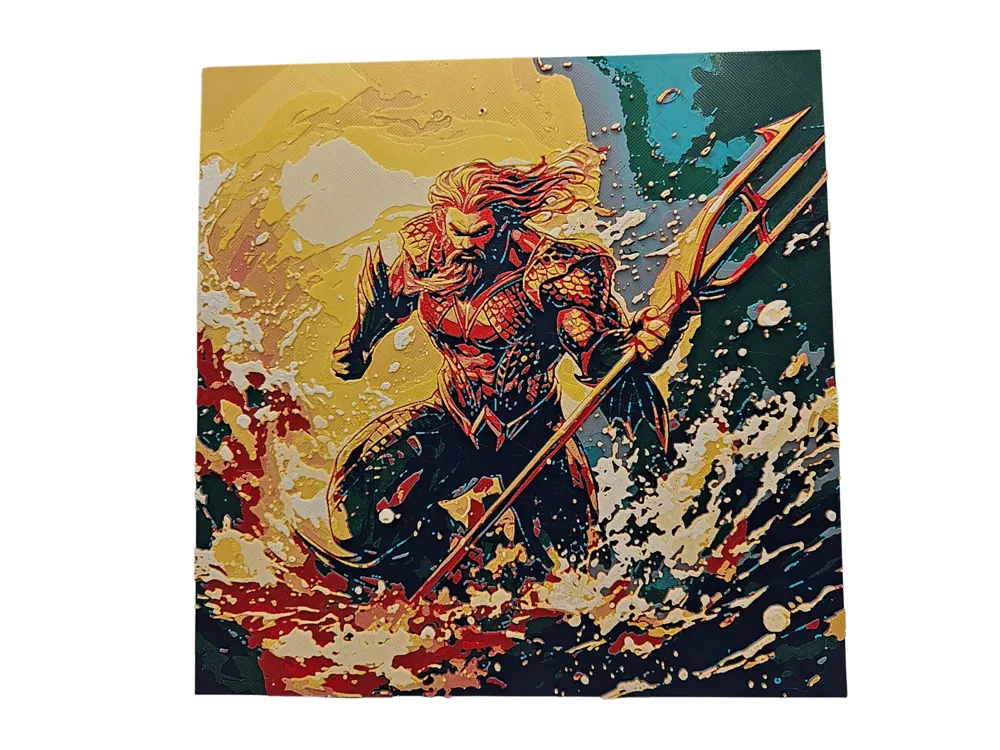 Aquaman - Free 3D Print Model - MakerWorld