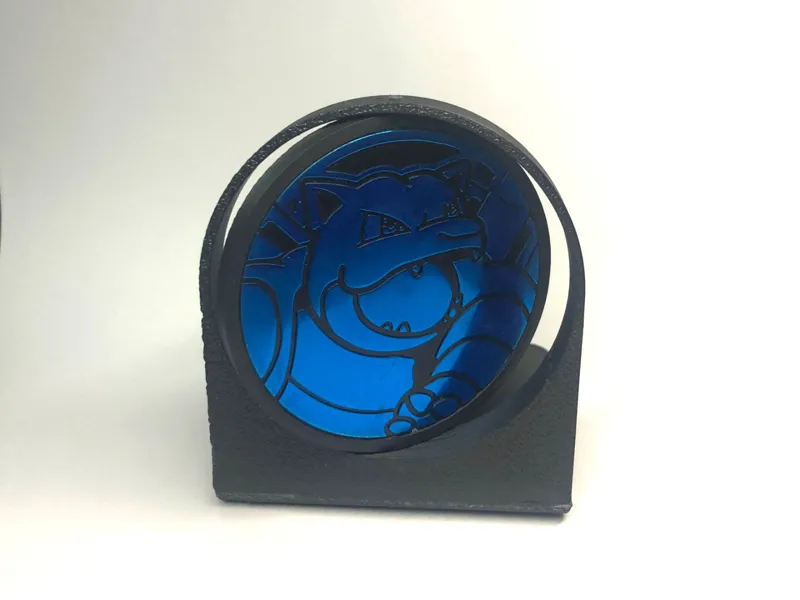 52mm Rotating Pokemon coin display