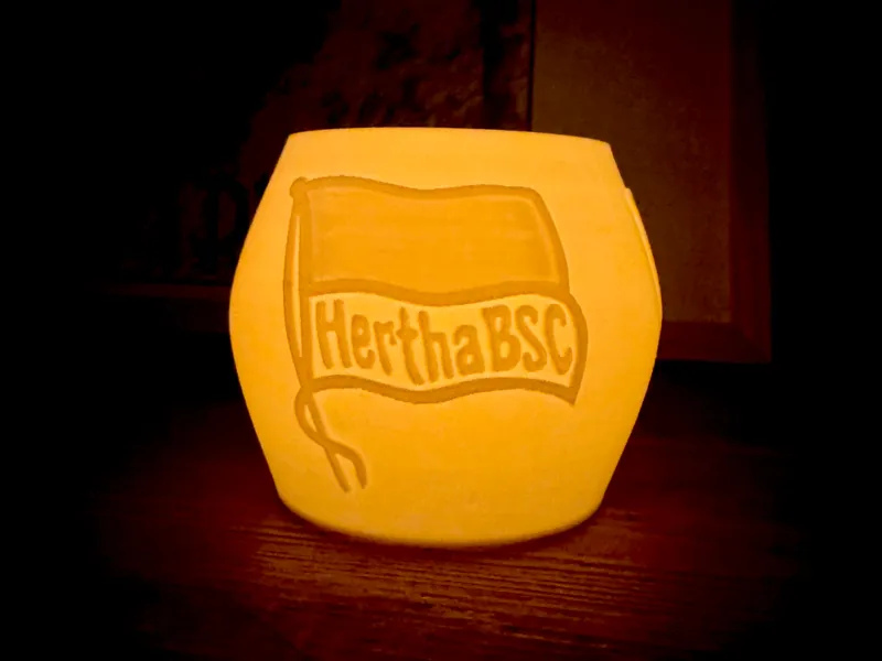 Teelicht Hertha BSC