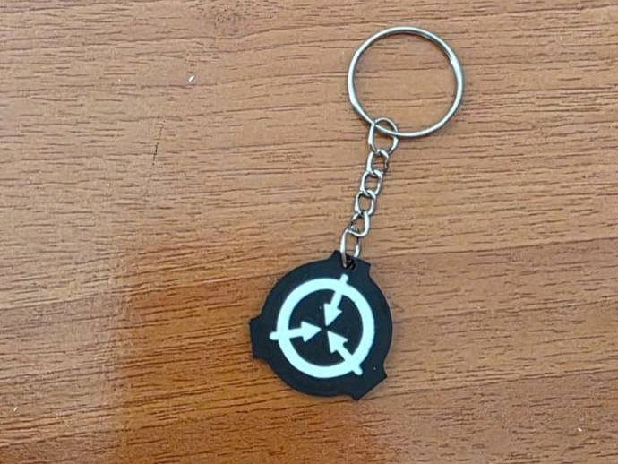 SCP Foundation Keychain