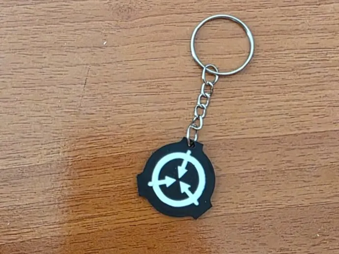 SCP Foundation Keychain
