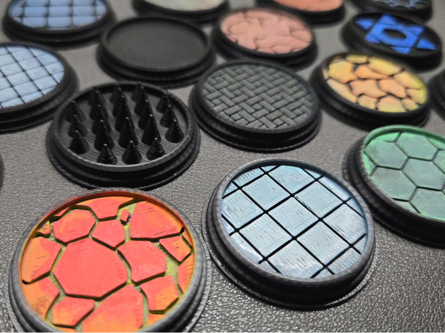 DnD Miniature Round Base Set