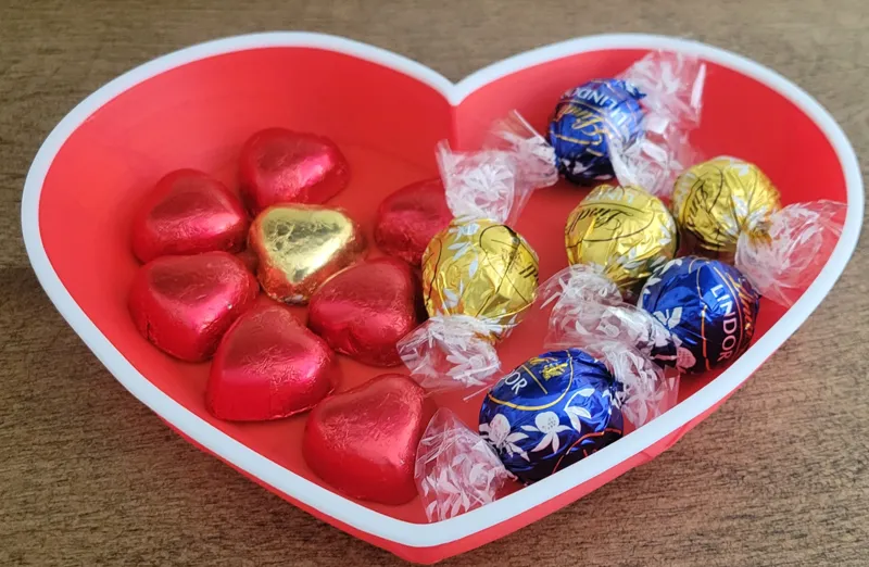 Heart Shaped Candy Dish / Bowl - Valentine's Day
