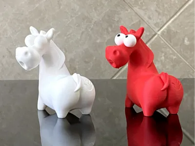 Year of the Horse Desktop Ornament mystery box Original Pipi Horse First Series Patting the Horse's Butt (Single Color + Multipart)
