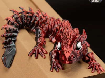 Glorious Baby Dragon - Articulated Print in Place