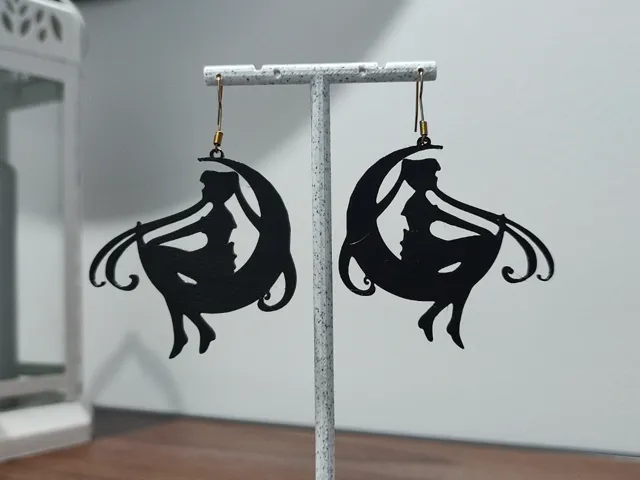 Aretes Princesa de la Luna