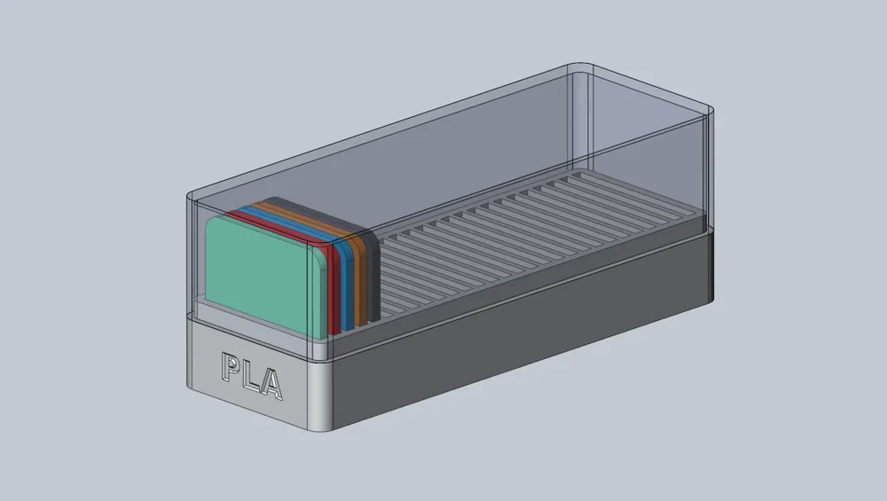 Compact Case Sample Case for Compact Color Sample Tile Remixed by Marche - MakerWorld