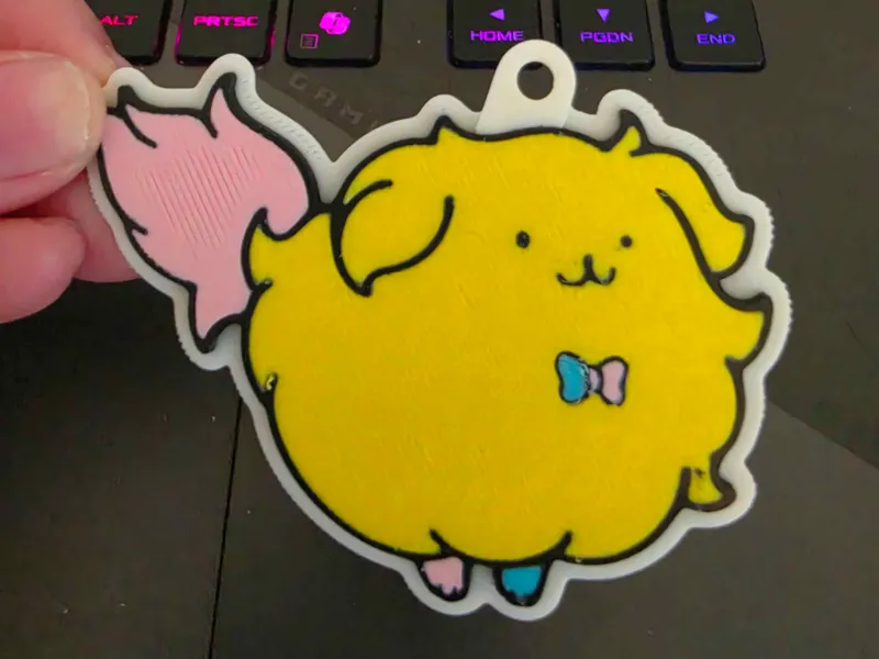 Sticky Keychain