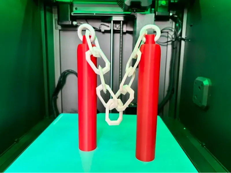 Print In Place Nunchucks! (Multiple textures) 