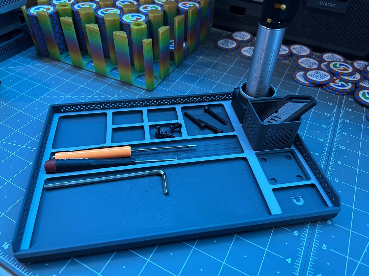 Rugged Ultimate MakerTrays - Gridfinity Tray view 2