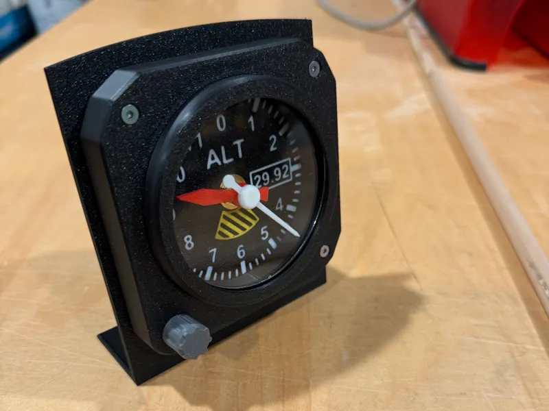 Altimeter Clock Stand