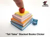 Tall Tales Stacked Books Clicker with Apple FIX