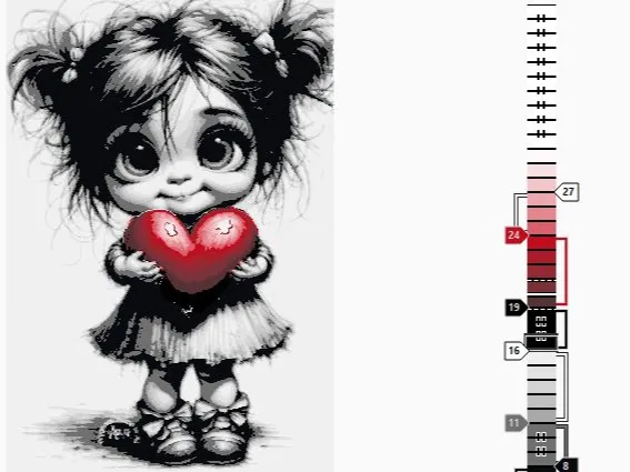 Lil Girl with Heart