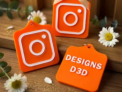 Keychain NFC Instagram