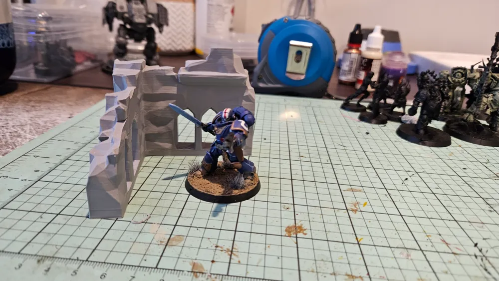 Simple Ruins for Wargaming (Small edition) by Sternguardian - MakerWorld