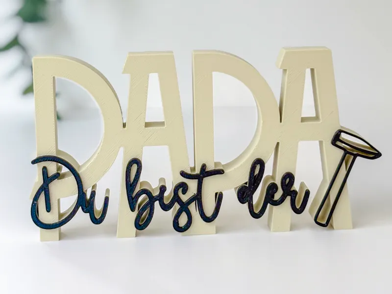 Papa du bist der Hammer
