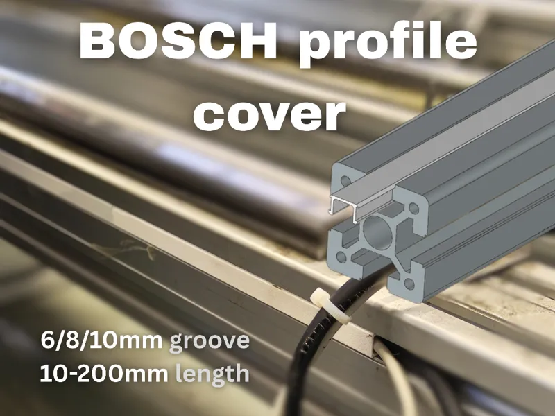 Bosch profile cover for 10mm groove
