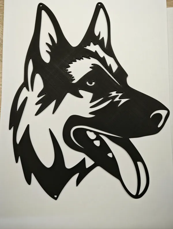 Chien — décoration murale