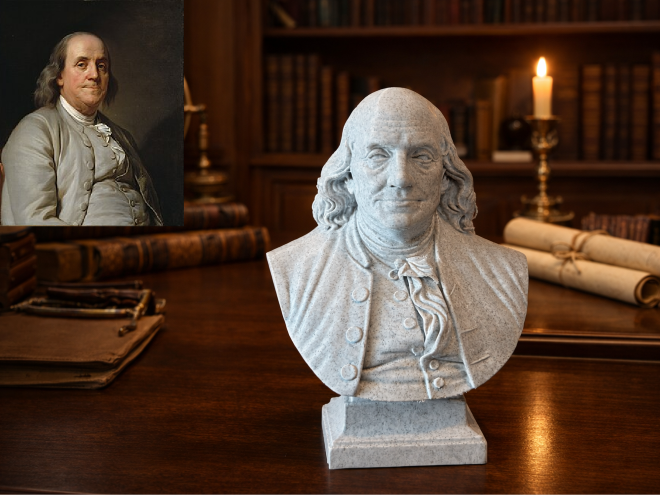 Benjamin Franklin — Bust