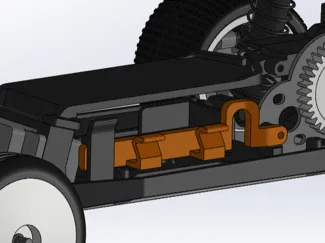 Losi Micro B Battery Door
