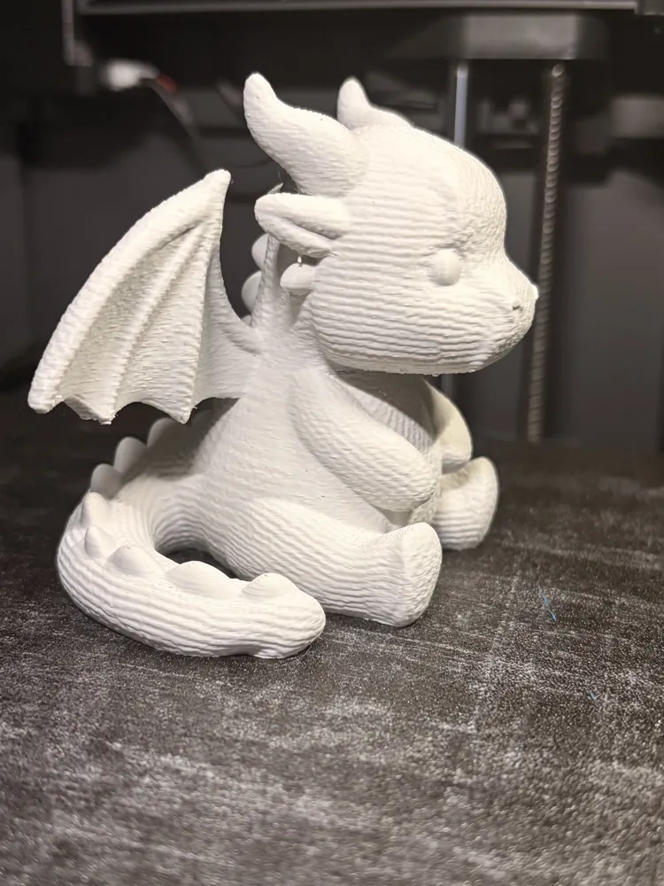 Knitted Cute Dragon - Free 3D Print Model - MakerWorld