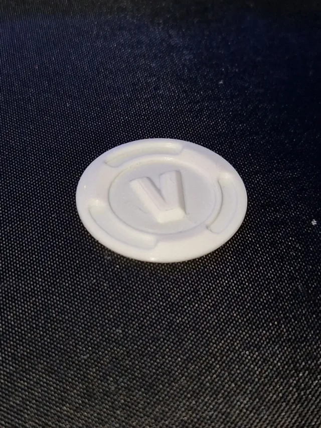Fortnite Vbuck Model - Free 3D Print Model - MakerWorld