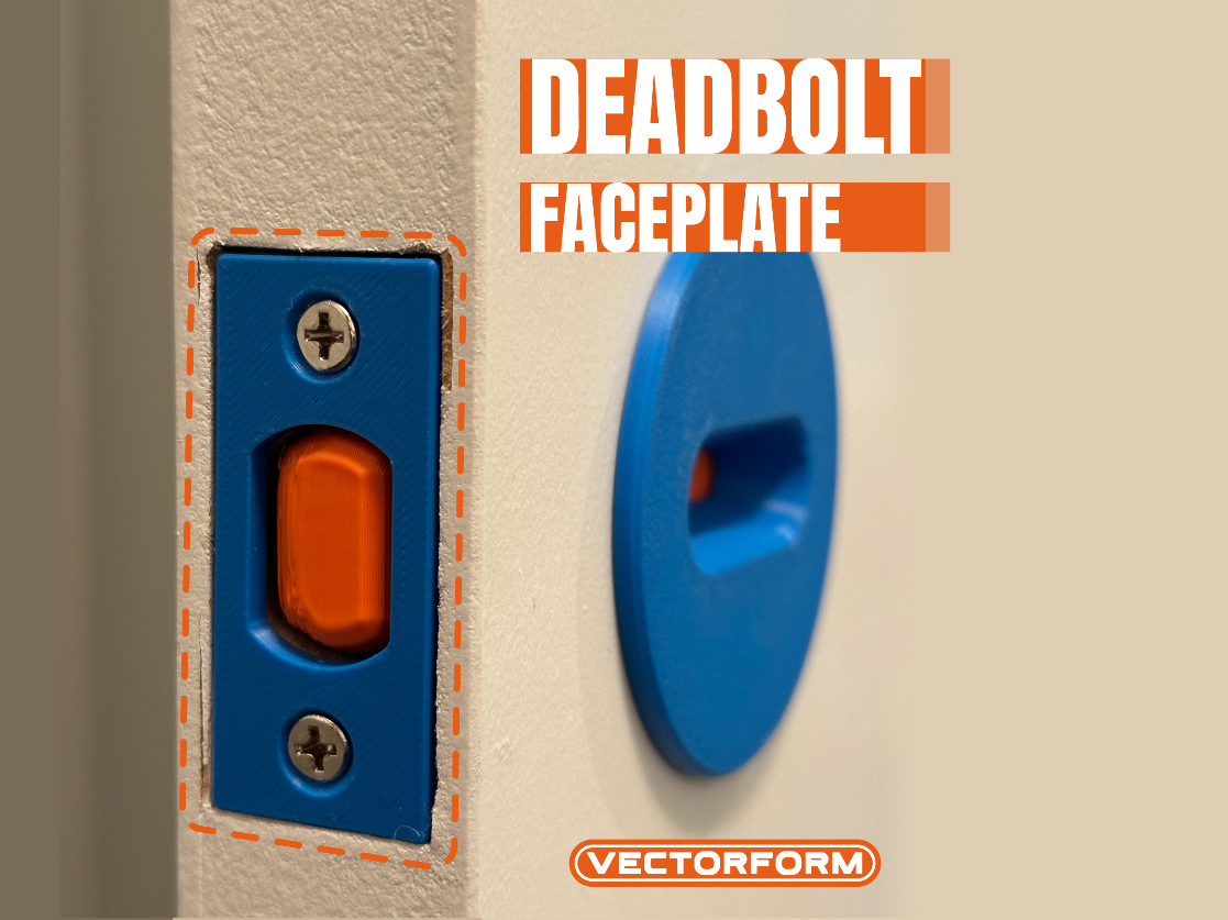Deadbolt Faceplate