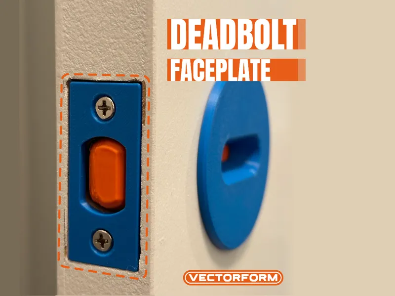 Deadbolt Faceplate