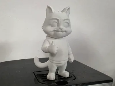 Sbercat — AI-Generated Mascot Figurine