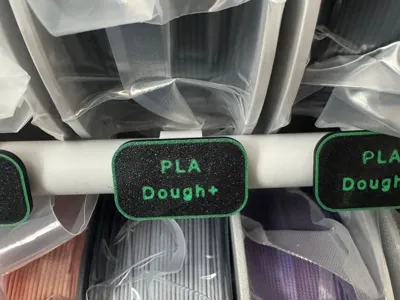 Filament labels PLA dough+ /Duo/ Triple