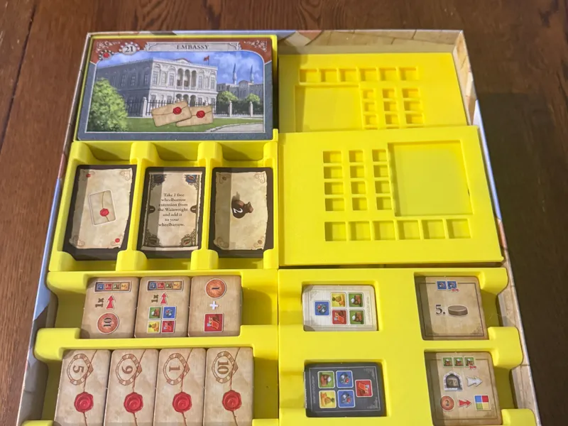 Instanbul Board Game Insert Organizer