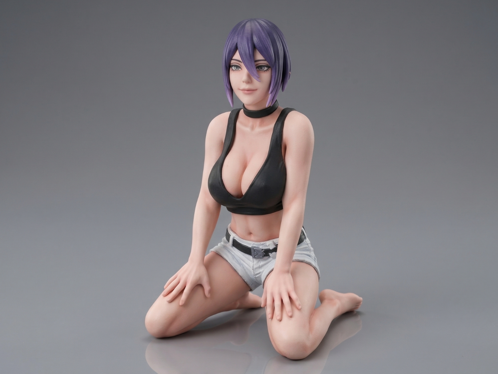 Reze (Bomb Girl) - Seated Statue - Chainsaw Man