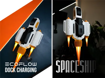 Spaceship Dock Charging