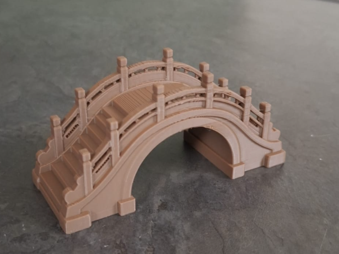 Miniature Japanese Garden Bridge