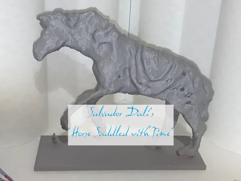 Salvador Dali's 'Horse Saddled with Time'