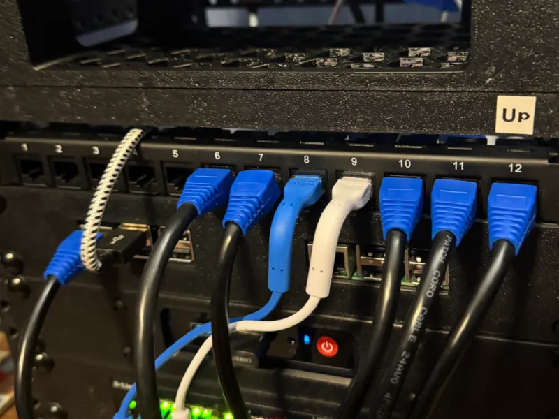 0.5u port label blank