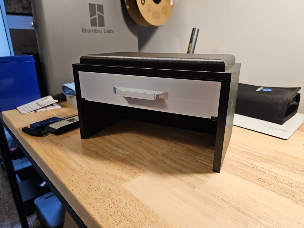 Mini Toolbox Riser with Drawer - Free 3D Print Model - MakerWorld