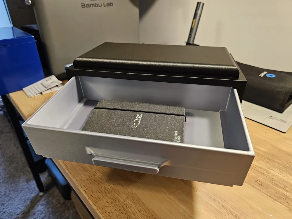 Mini Toolbox Riser with Drawer - Free 3D Print Model - MakerWorld