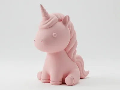 Mini Cute Unicorn Figurine