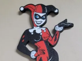 Harley Quinn magnet