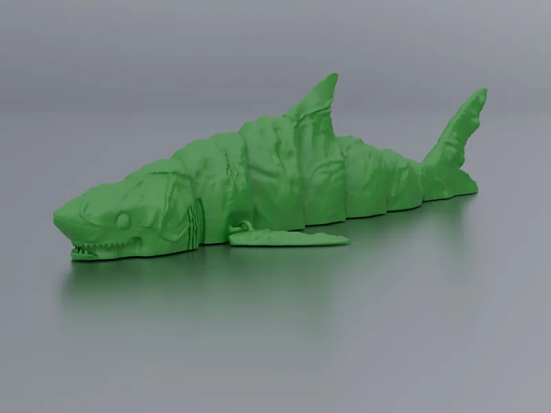 Articulated Zombie Shark