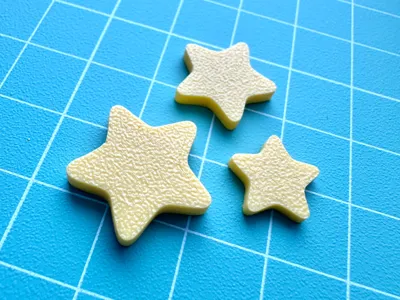 Round Corner Little Star Shape