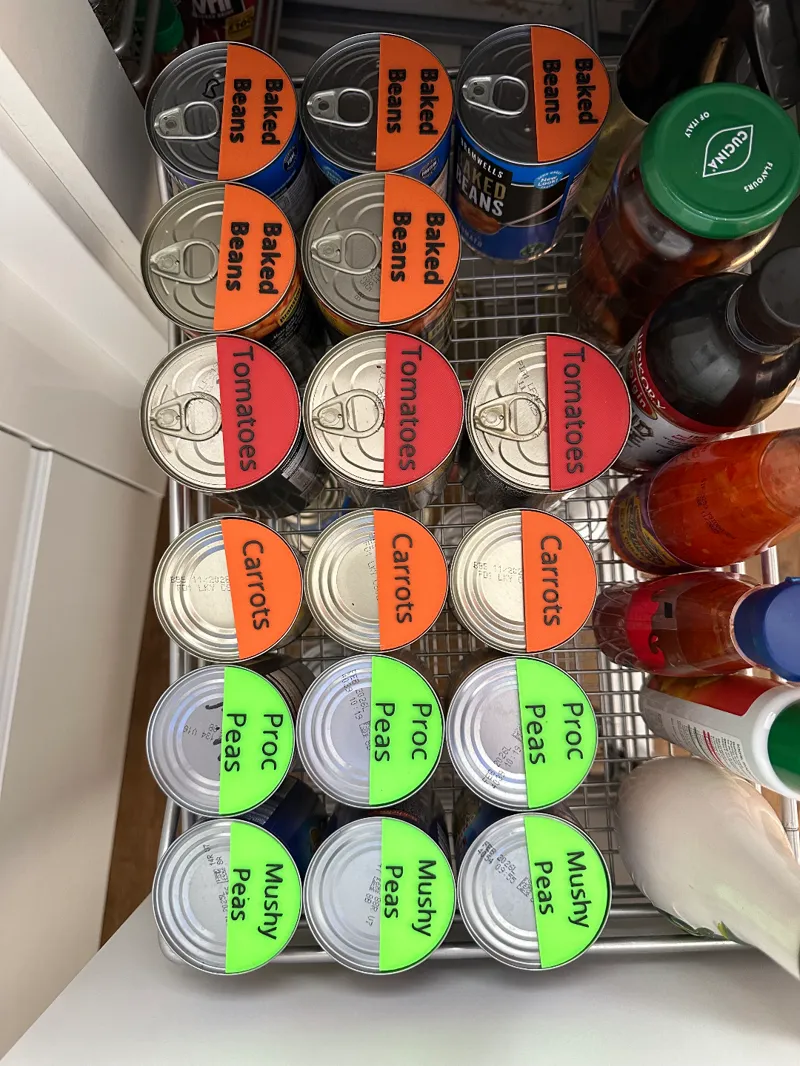 Tin Can Labels