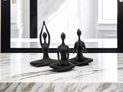 Yoga Namaste Sculpture/Figurine